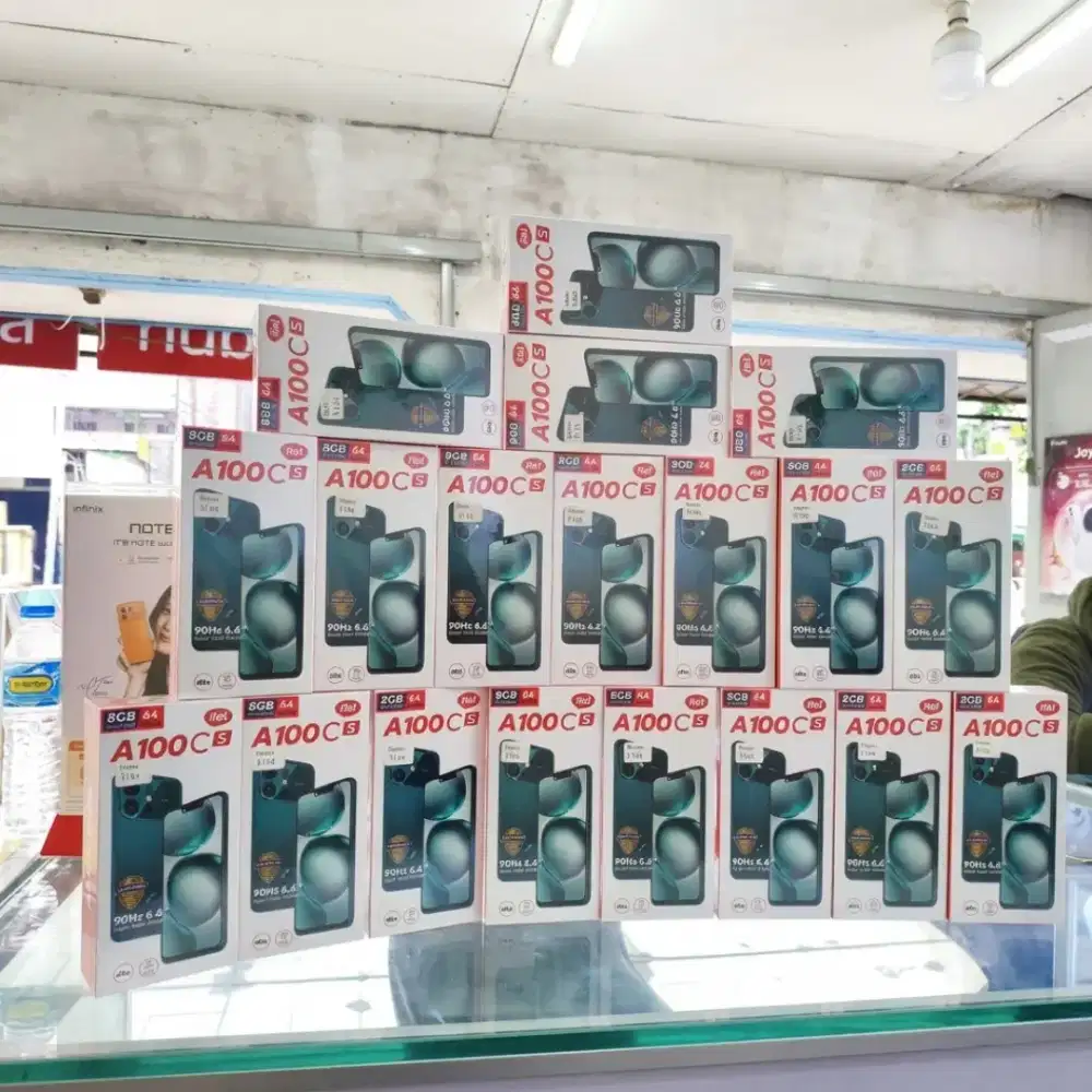 ITEL A100cs RAM 3+5/64GB Hp 1jutaAn Murah Resmi