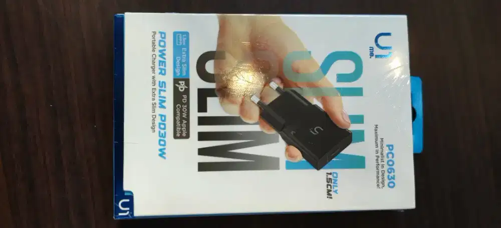 U1me PC0630 Adapter Charger USB Type C Power Slim PD 30W