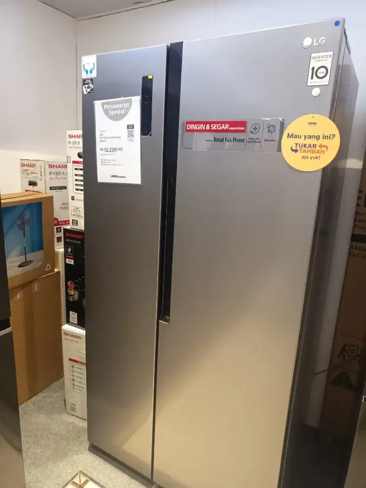 KULKAS LG SXS (GCFB507PQAM)
