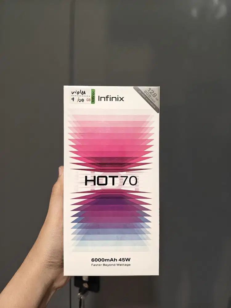 HOT 70 4/128 NEW GARANSI RESMI