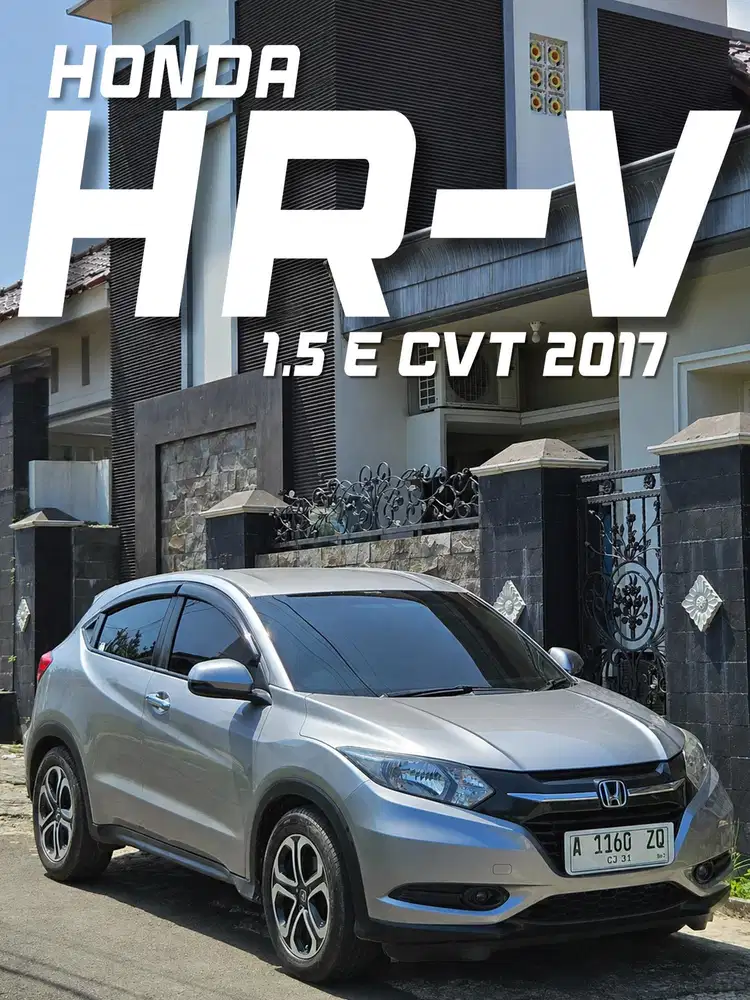 Honda hrv 2017 e cvt 1.5 metik istimewa jual cepat aja yuk buruan