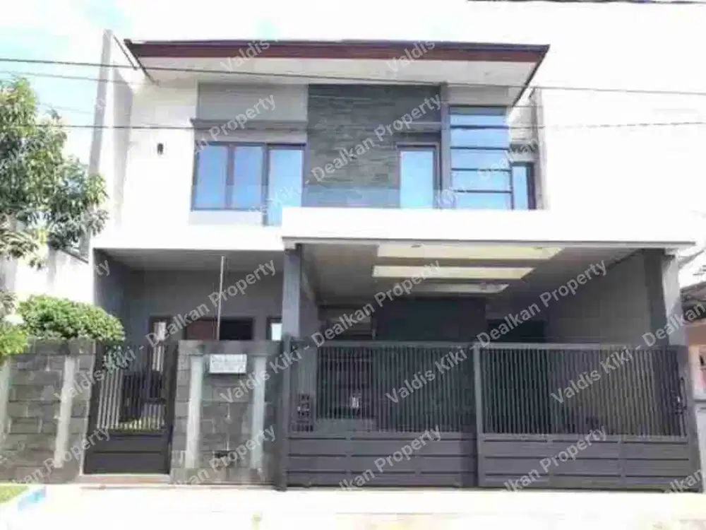 RUMAH MODERN MINIMALIS SEMI FURNISHED DI BARUK MERR SURABAYA SELATAN