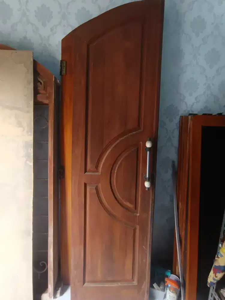 Kusen pintu jati plus jendela