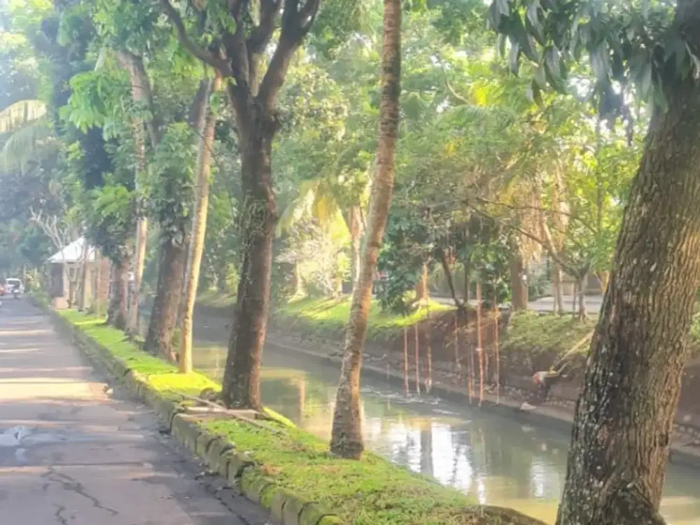 Dijual Kavling Siap Pakai 460 m2 (Samping Air Mengalir) di Tanah Menteng  Utama Bintaro Tangsel