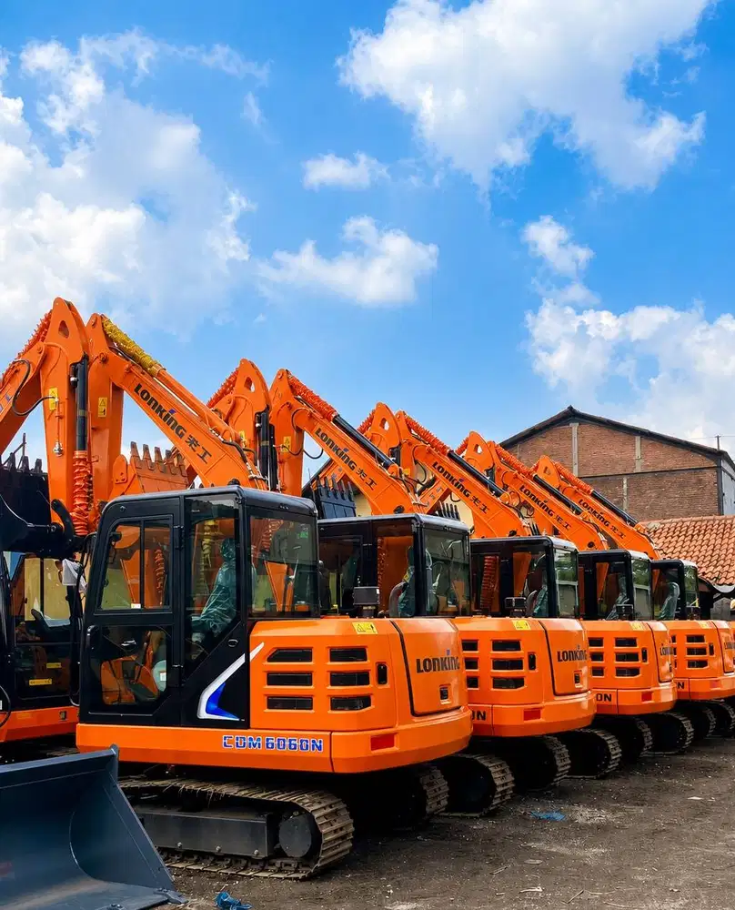 Jual Excavator Lonking 6 Ton Type CDM6060 Engine YANMAR 4TNV (Bospom)