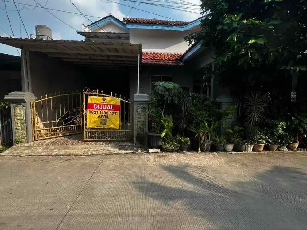 Jual Rumah asri dan nyaman dalam komplek Cipinang melayu jakarta timur