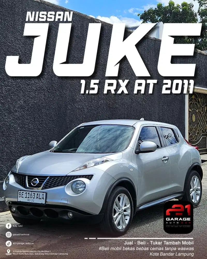 Nisan juke 2011 xtronic cvt metik jual cepat yuk buruan nnti ke abisan