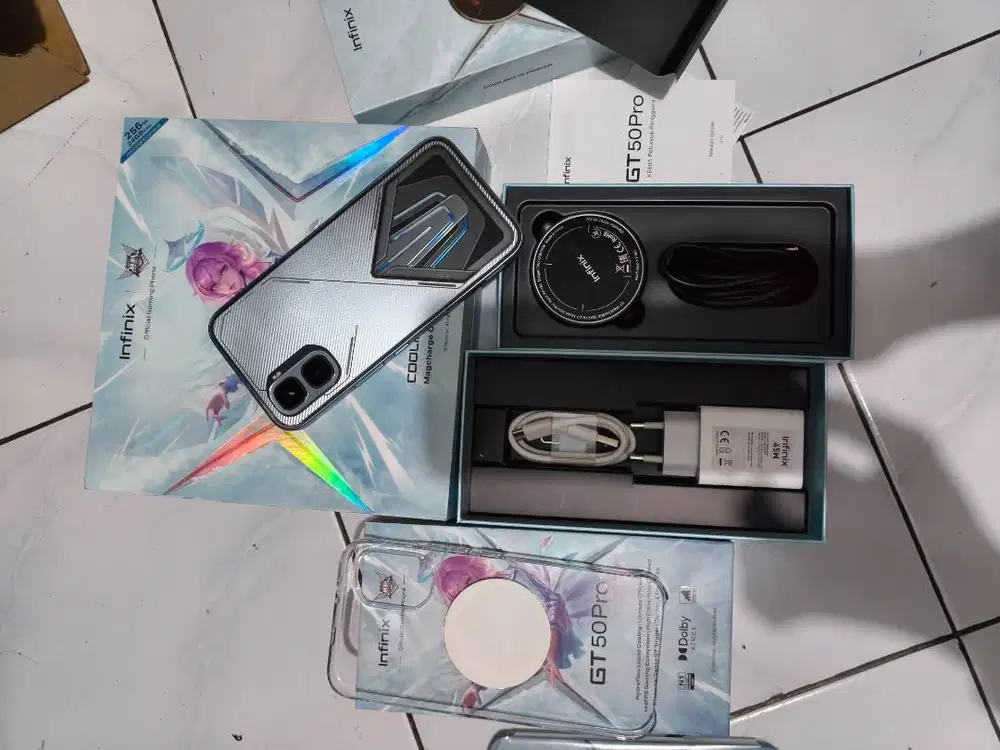 Infinix GT 50 PRO 5G [12GB/256GB] like new, beli 21 juni 2026