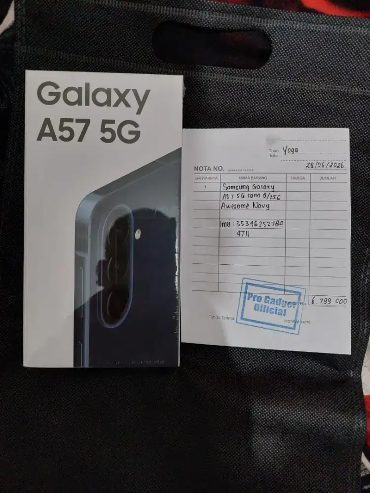 SAMSUNG A57 5G 8/256 NEW SEGEL RESMI