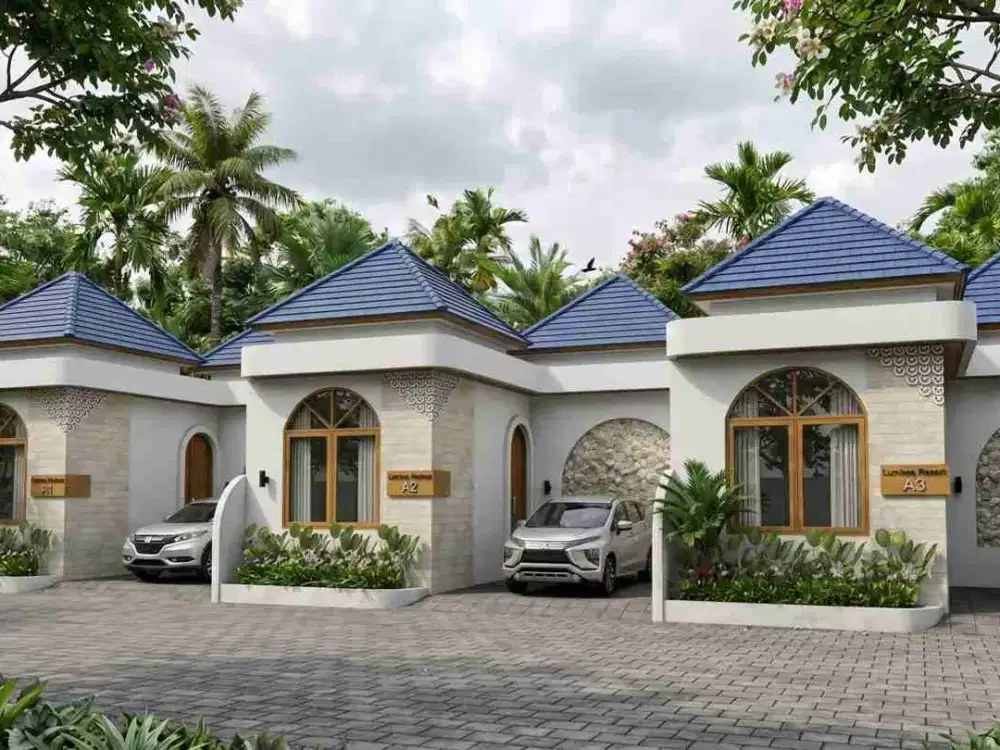 Dijual villa baru akses pintu jalan utama di ungasan