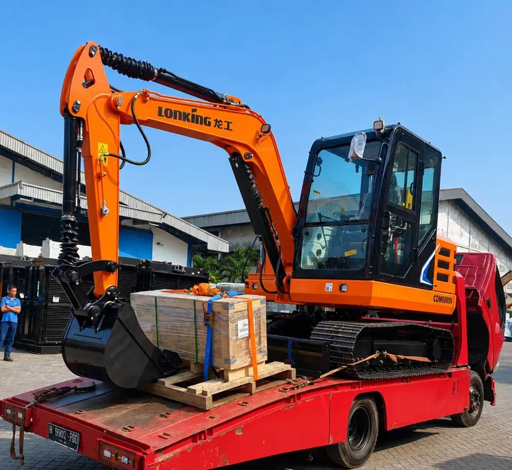 Jual Excavator LONKING 6 Ton Type CDM6060 Engine YANMAR 4TNV (Bospom)