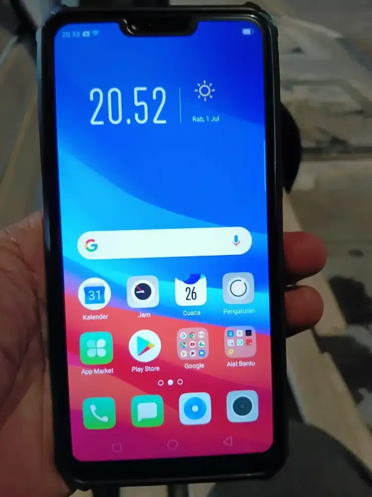 Oppo A3s ram 3/32 warna biru