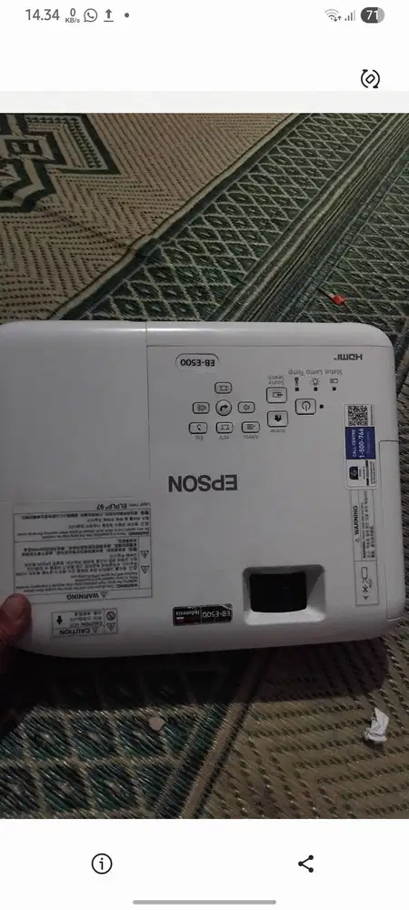 Proyektor Epson EB-E500