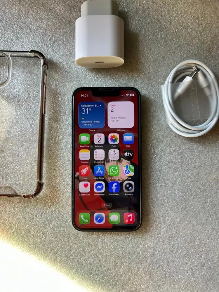 Iphone 13 mini 128Gb becuk sim 1&2