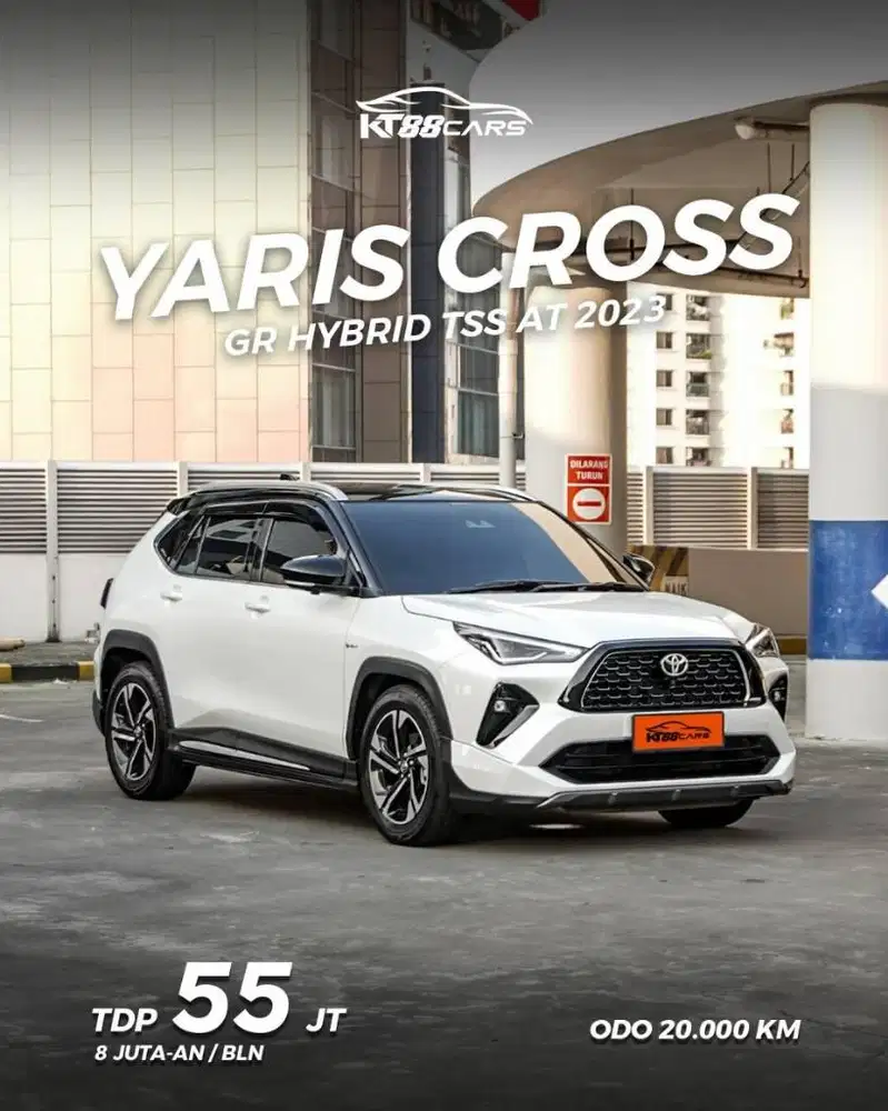 Toyota Yaris Cross GR Hybrid TSS AT Tahun 2023 Km 20 Rb