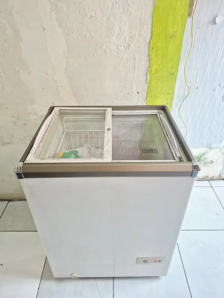 Freezer RSA 100L Ori siap pakai