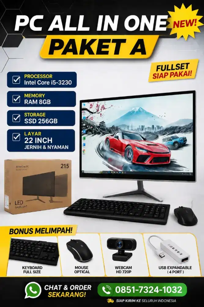 PC All In One Baru Murah AIO
