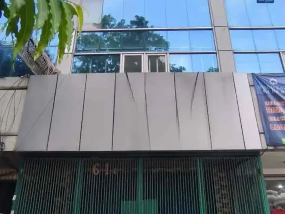 Disewakan ruko  5 lantai cocok utk kantor, cafe, ekspedisi dll di cideng jakarta pusat