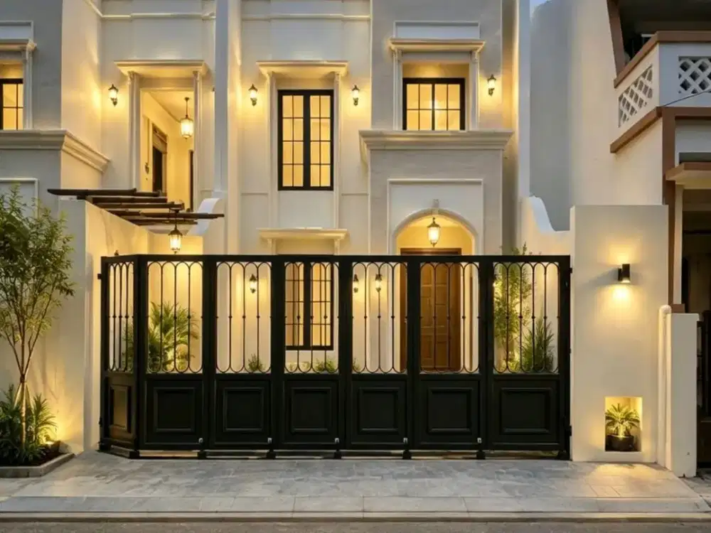 ZN127 Rumah Mewah Siap Huni Pondok Bambu Jakarta Timur