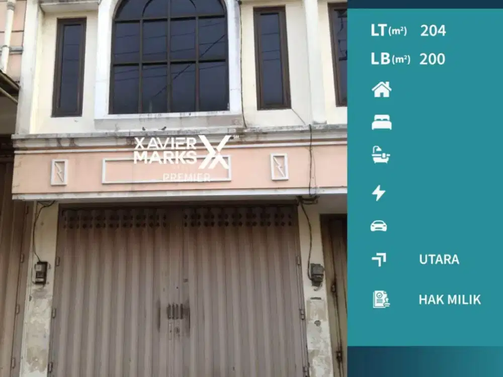 Dijual Ruko 2 Lantai Kawasan Ramai di Jl KH Ahmad Dahlan Malang