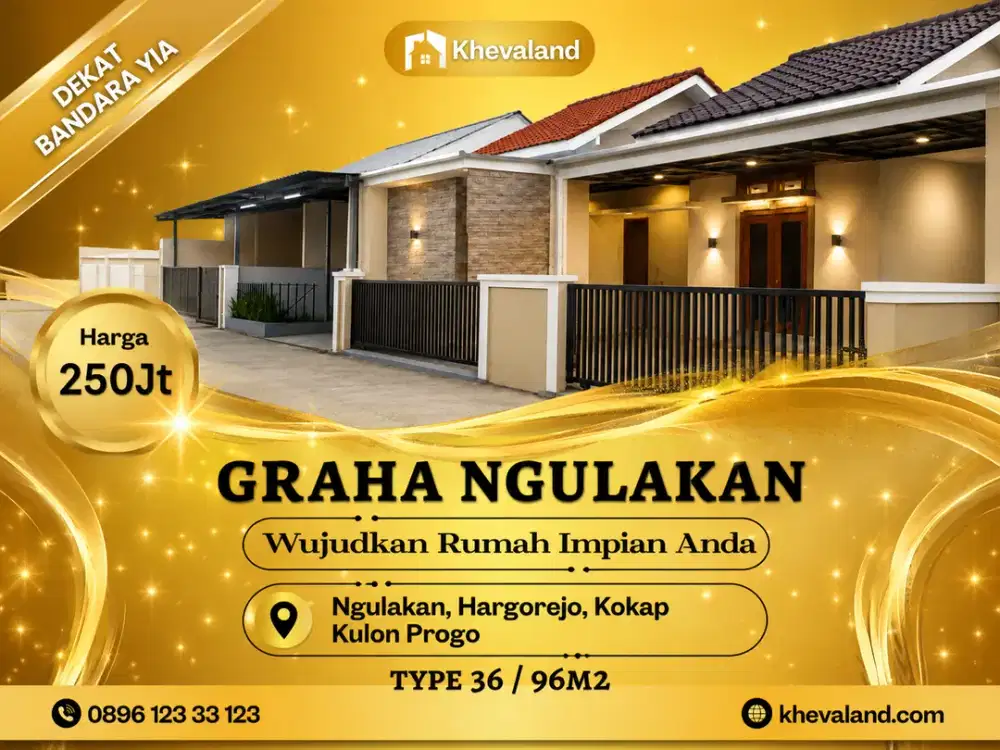 perumahan di ngulakan utara tawangsari pengasih kulon progo