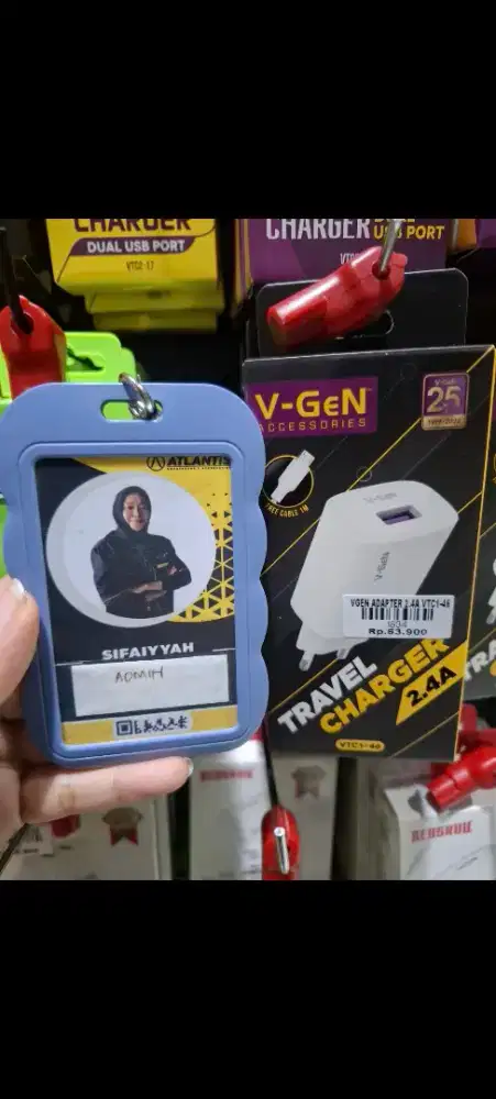 VGEN ADPATER 2.4A VTC1-46 | ATLANTIS DAHSYAT