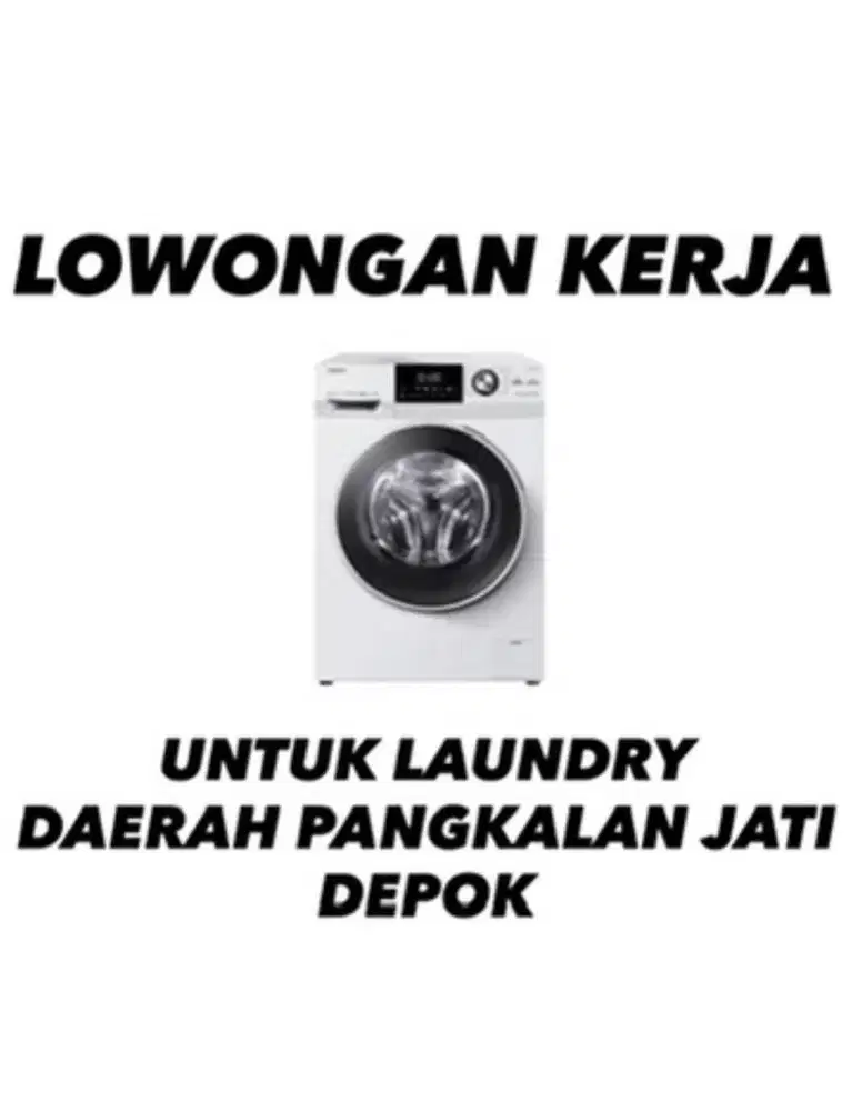 Lowongan Kerja Laundry Ibnu Armah Pangkalan Jati Gandaria khusus cewe