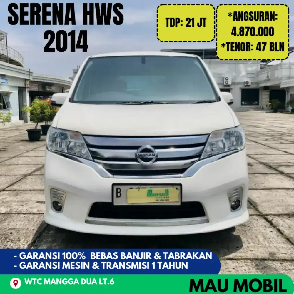 TDP 21JT, Serena HWS 2014/2015 Putih