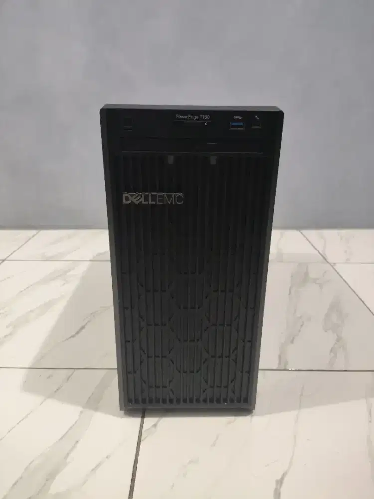 Model Dell PowerEdge T150 Tower Server + Dell Monitor