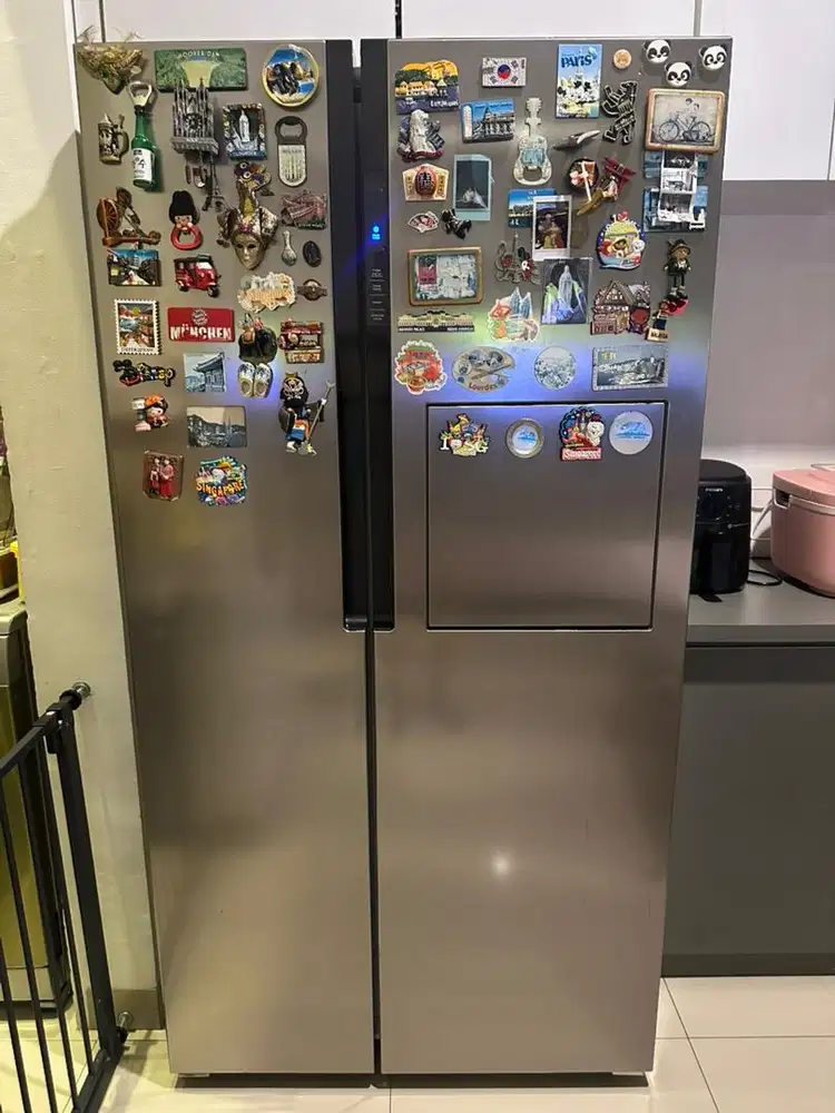 Dijual Kulkas Side by Side Merk samsung 2 pintu