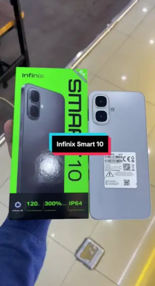 Dijual Infinix smart 10 masih garansi