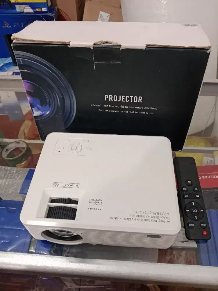 Proyektor Wireless 5500 Lumen Proyektor Epson Optoma Acer Bekas Murah
