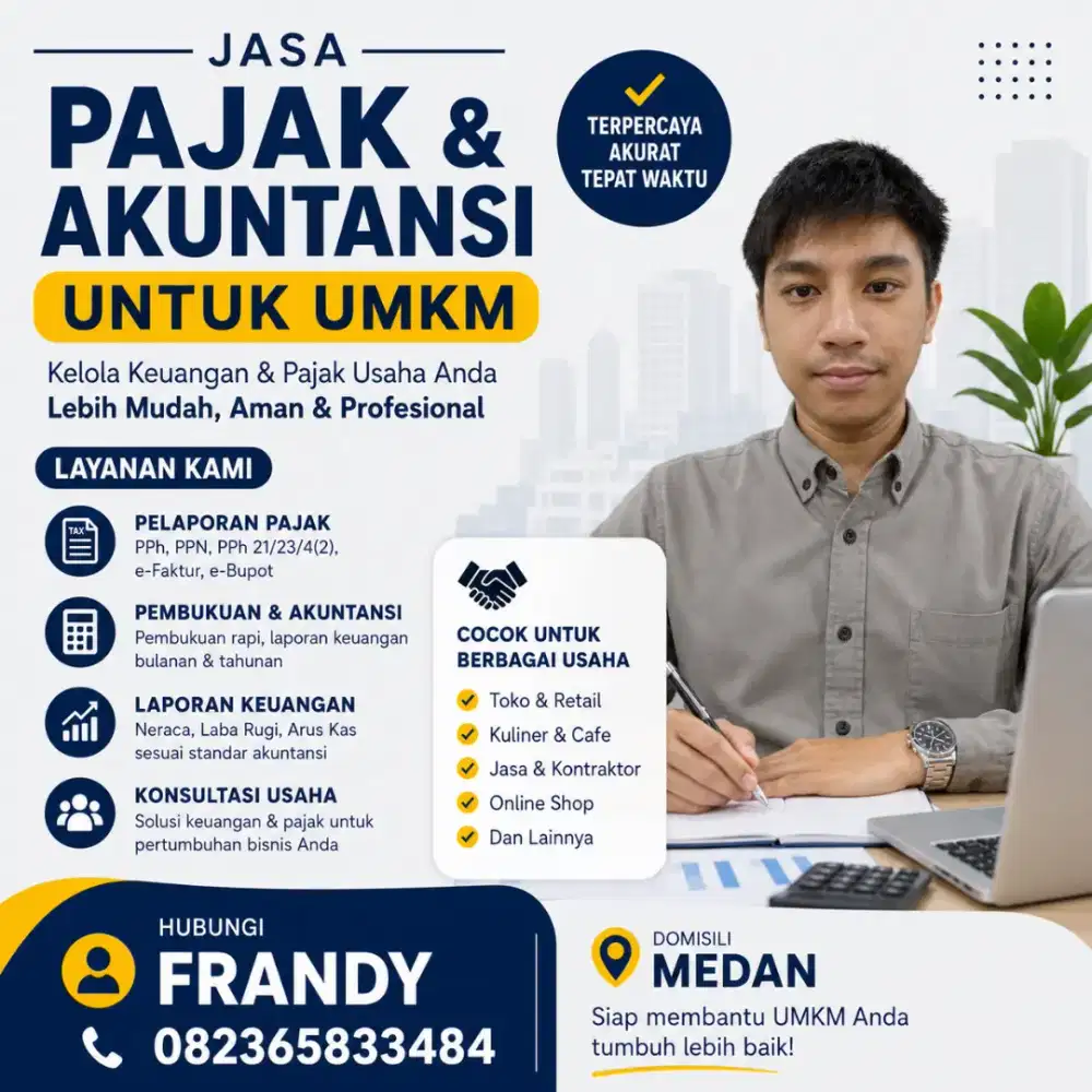 Jasa Akuntansi dan Perpajakan Coretax Medan