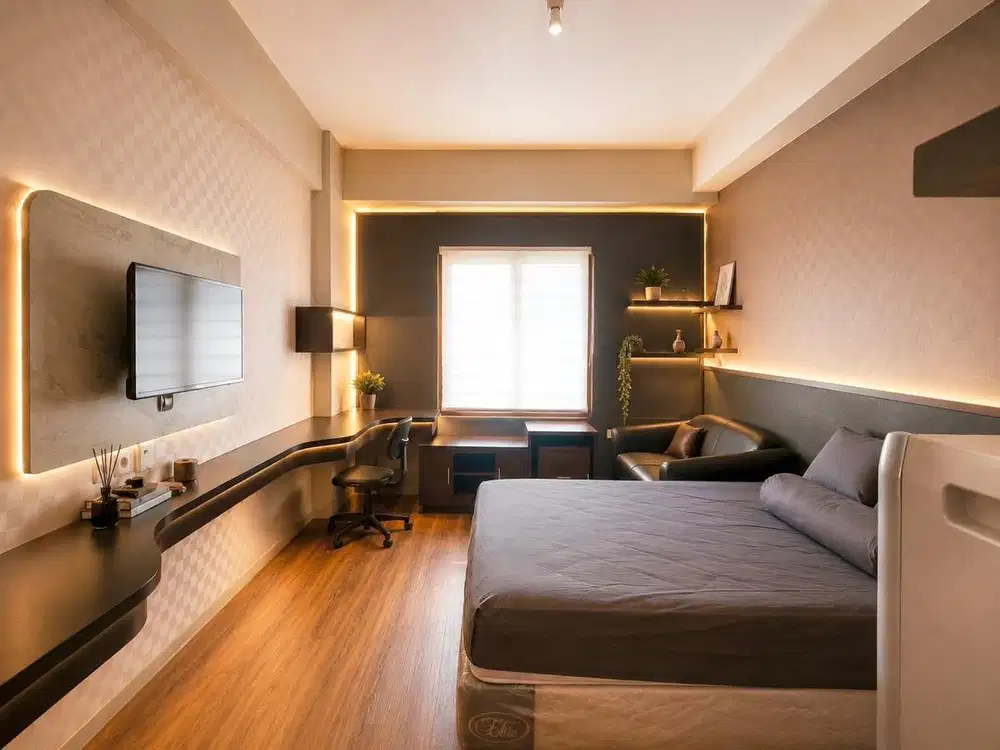 Apartemen Cozy dan Modern buat mahasiwa/mahasiswi