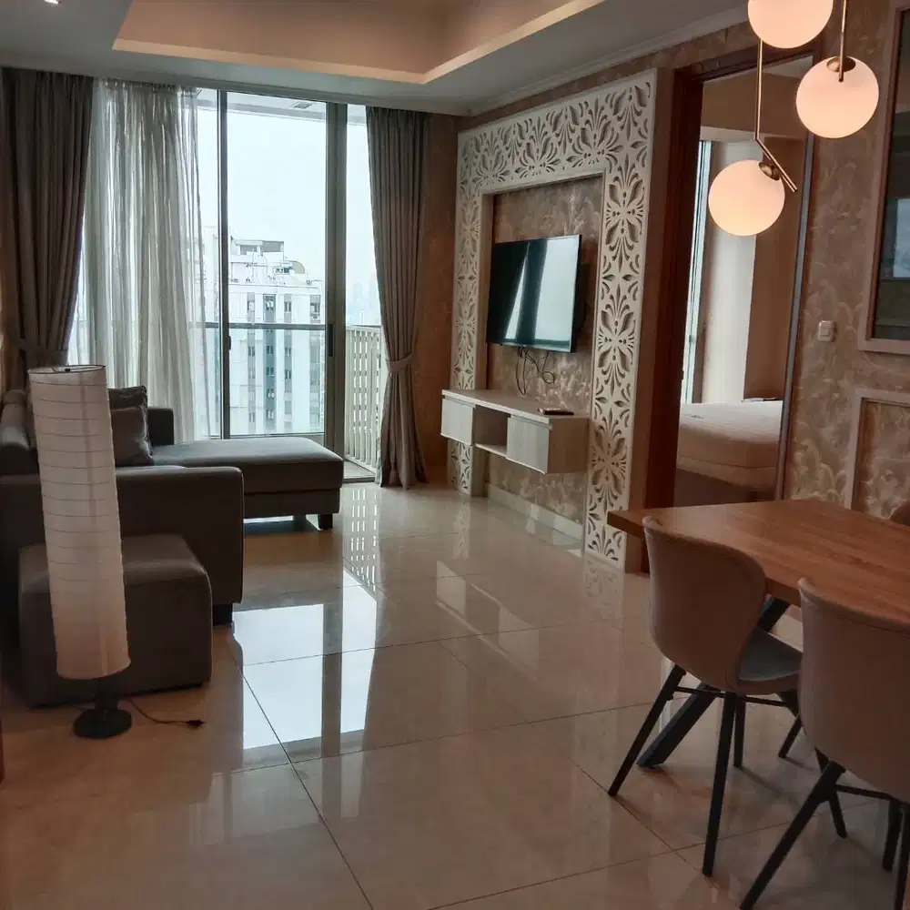 Disewakan Condo Taman Anggrek Residences 2+1 Fully Furnish