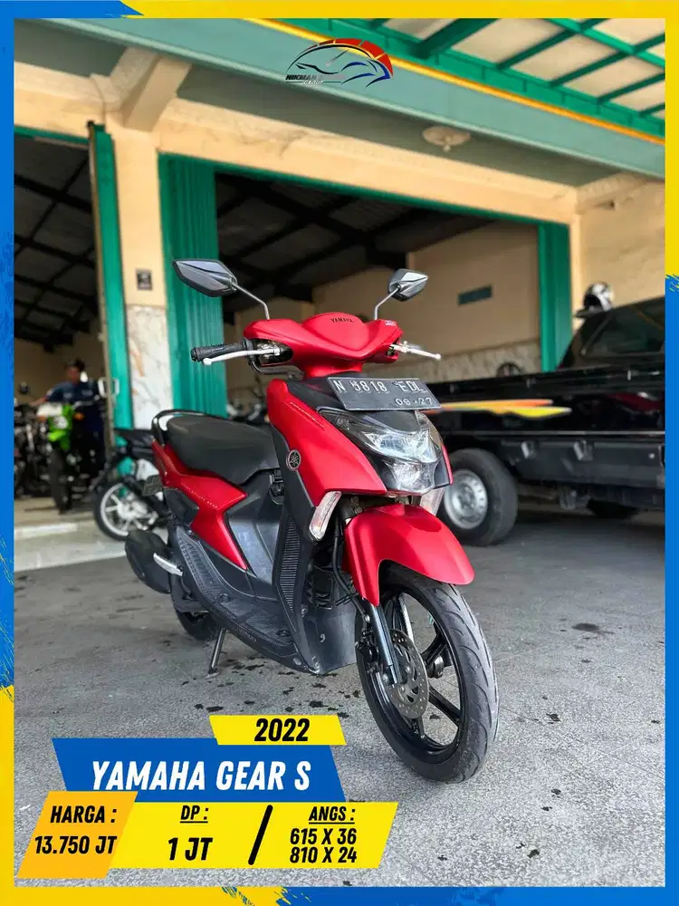 YAMAHA GEAR S 2022 NEGO SAMPE DEAL BOSKUU HIKMAH MOTOR KEPUH