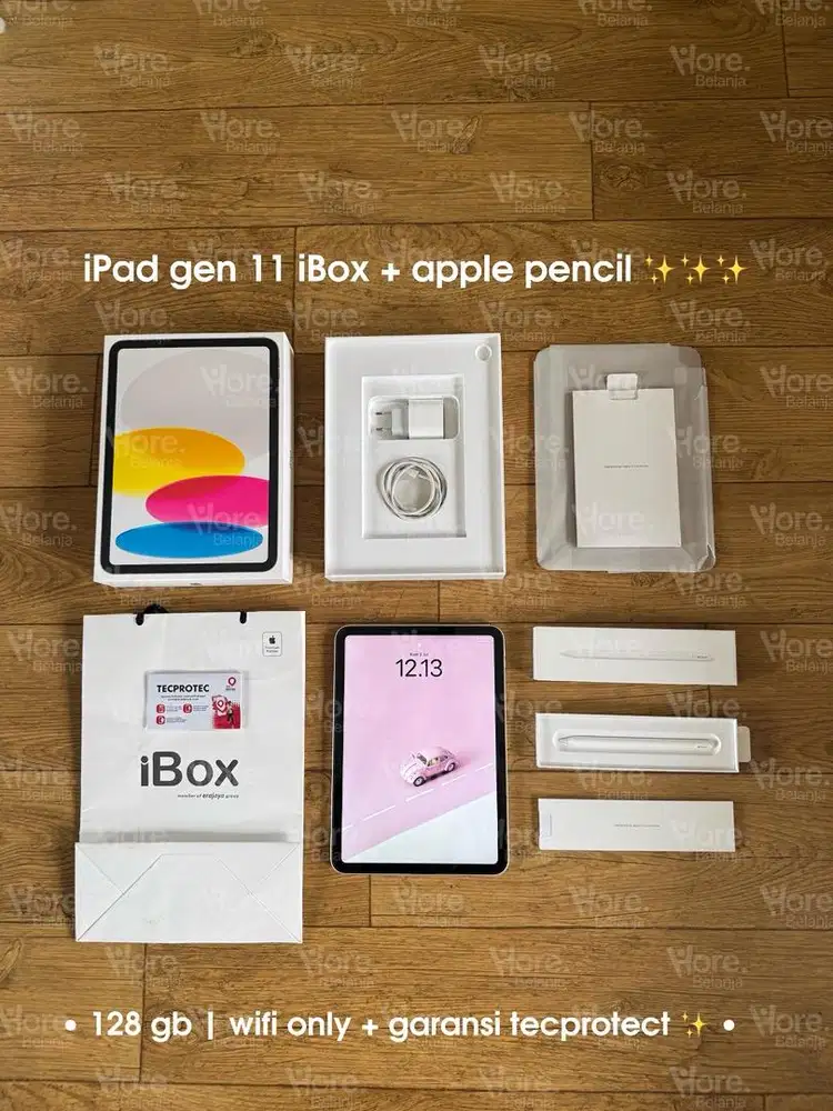 iPad gen 11 (A16) 128 gb iBox dan apple pencil