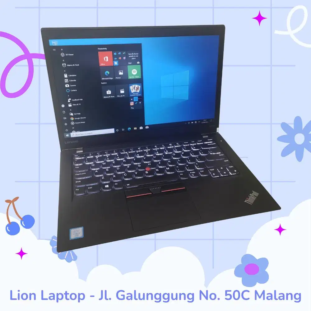 RAM 8GB SSD 256GB Core i5 Touchscreen SLIM Lenovo Thinkpad T470s [02|0