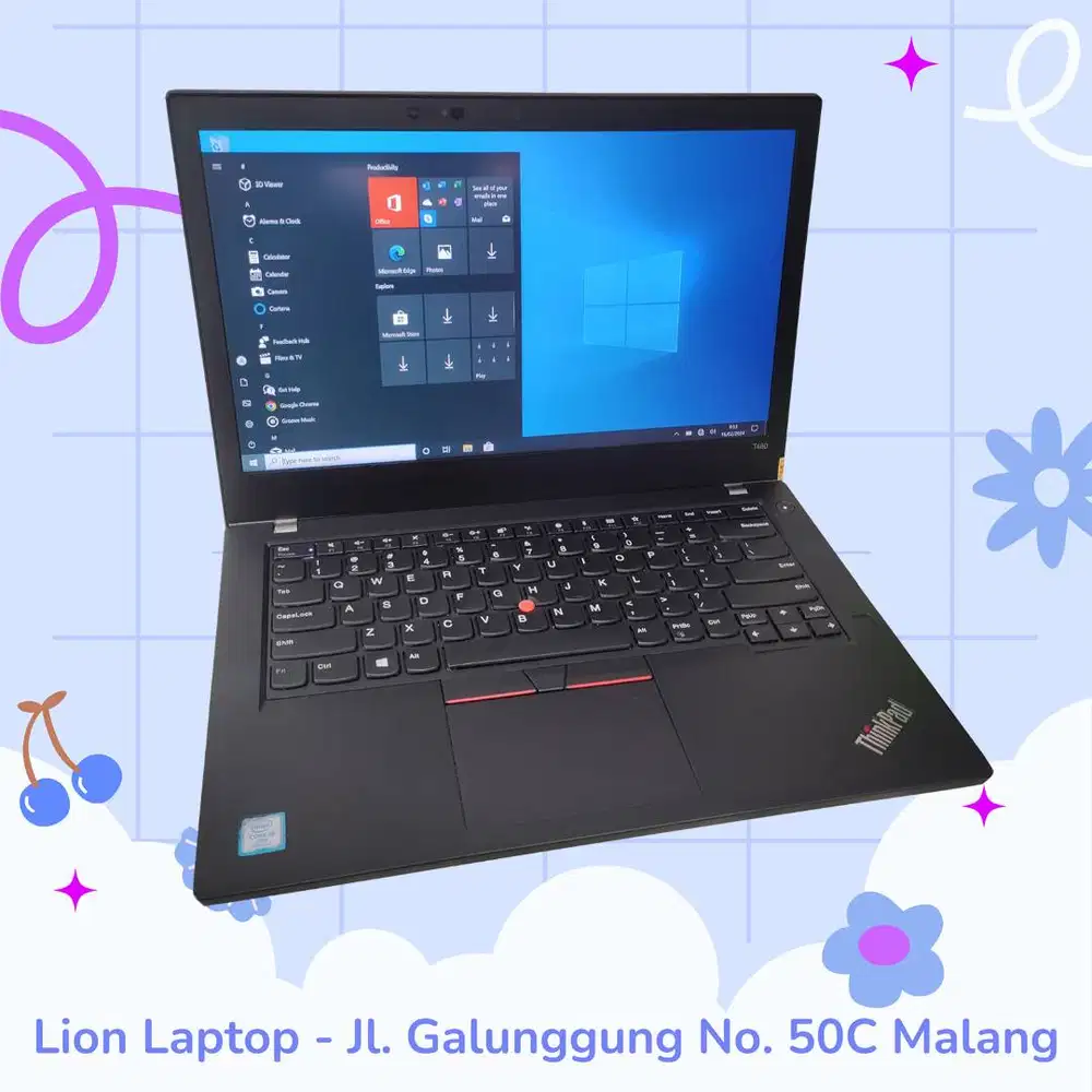 RAM 8GB Core i5 gen 8 Lenovo Thinkpad T480 [02|07]