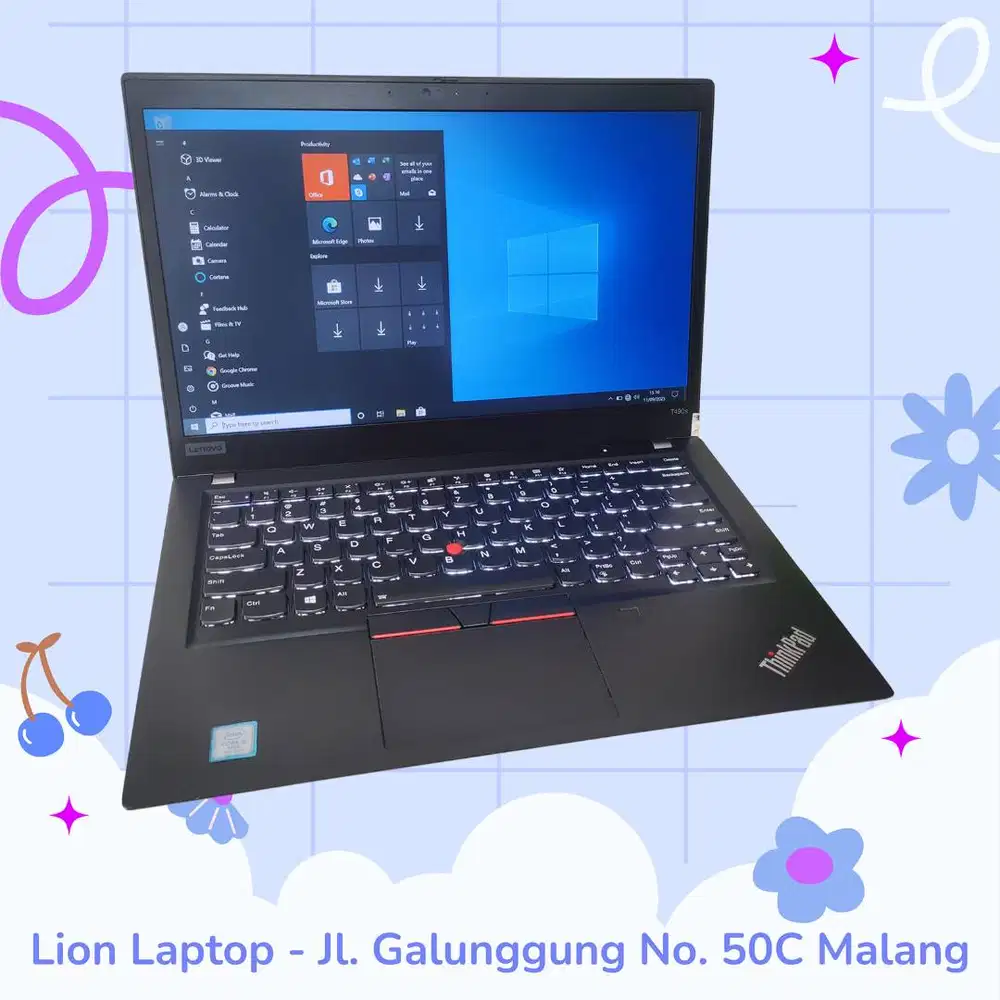 RAM 16GB SSD 256GB Core i5 Slim Lenovo Thinkpad T490s [02|07]
