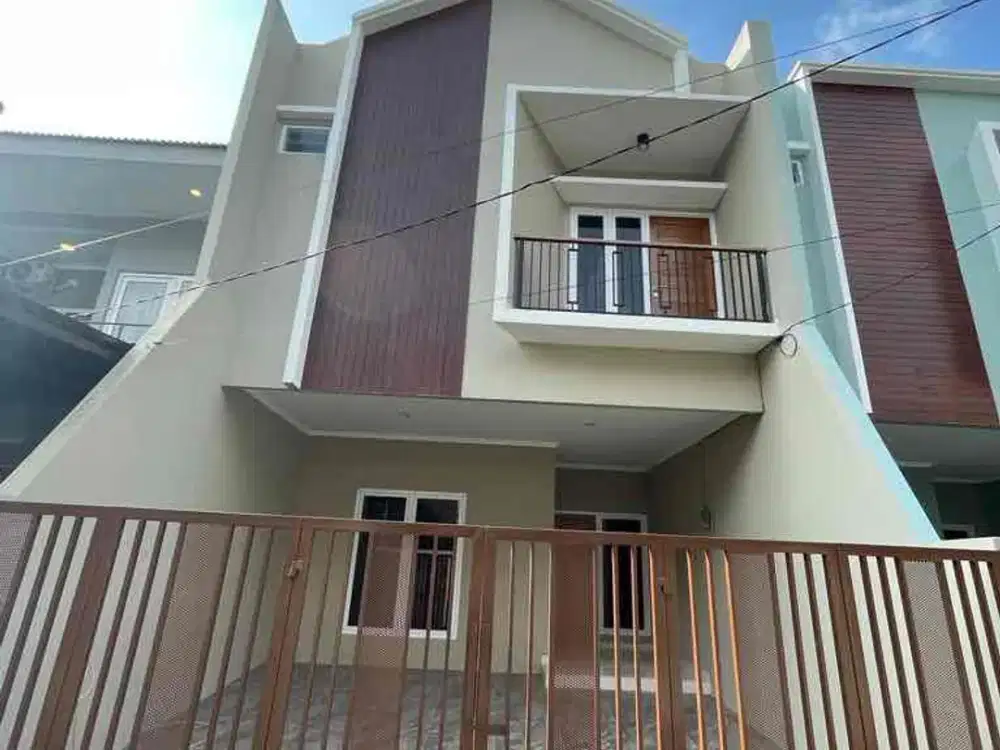 Disewakan rumah modern minimalis dekat taman di tebet jakarta selatan