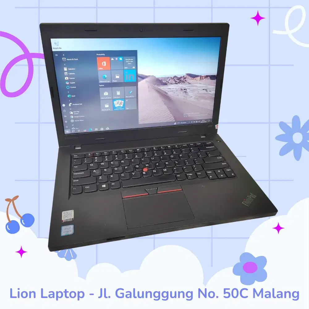 Double VGA Core i5 RAM 8 SSD Lenovo Thinkpad L470 [02|07]