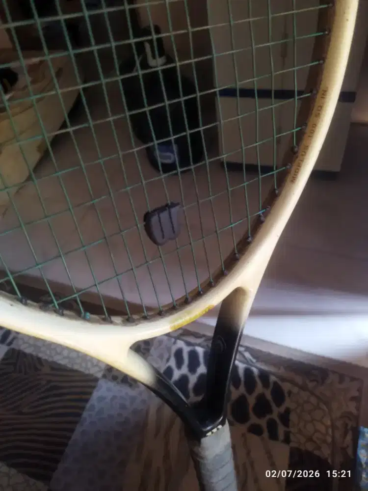 Raket tenis lapangan Wilson ori siap pakai