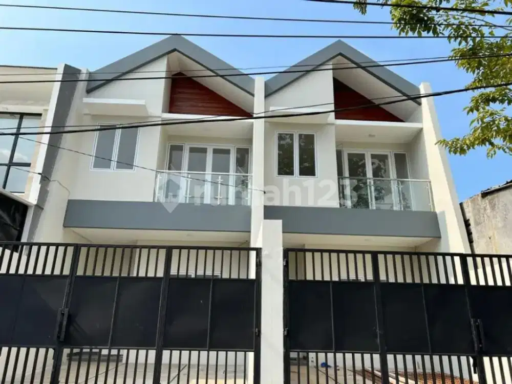 Dijual Rumah Brand New di Kavling Dki Jakbar Lt 5x25m 2 Lantai