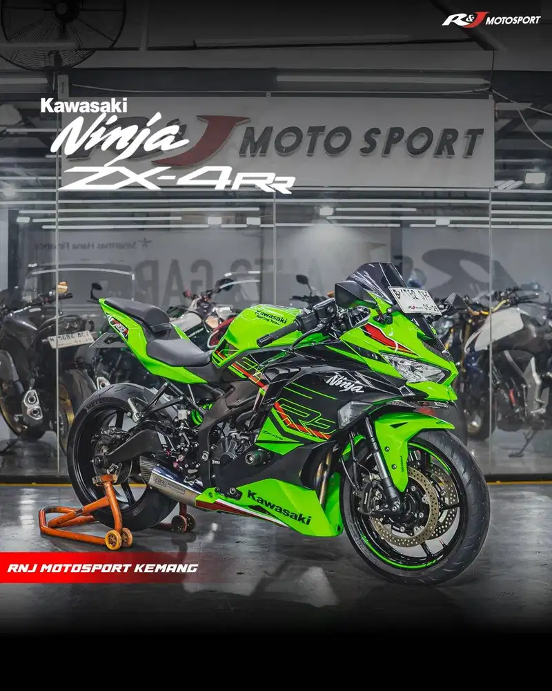 (Full Paper) Kawasaki ZX4RR Nik 2023 Yoshimura  Odo 7.xxx an