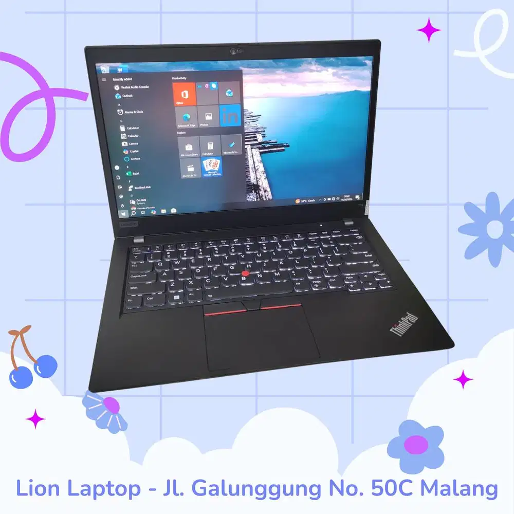 RYZEN 7 PRO-4750U (8 CORE) RAM 16GB Lenovo Thinkpad T14 [02|07]