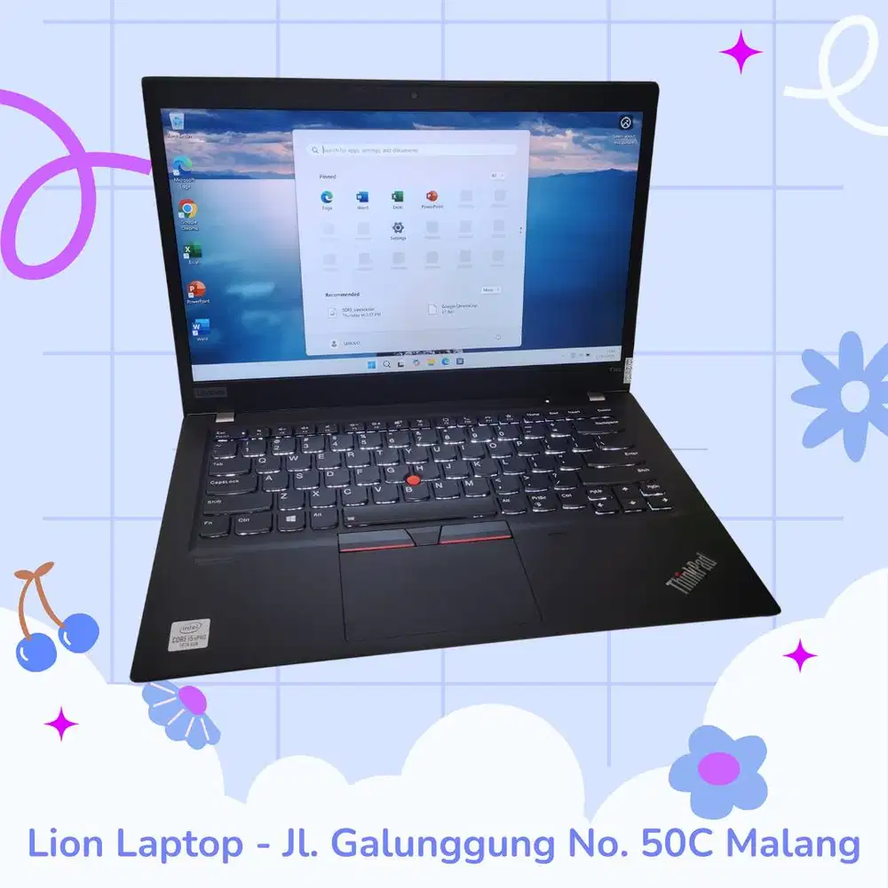 RAM 16GB Slim Core i5 Gen 10 SSD 256GB Lenovo Thinkpad T14s [02|07]