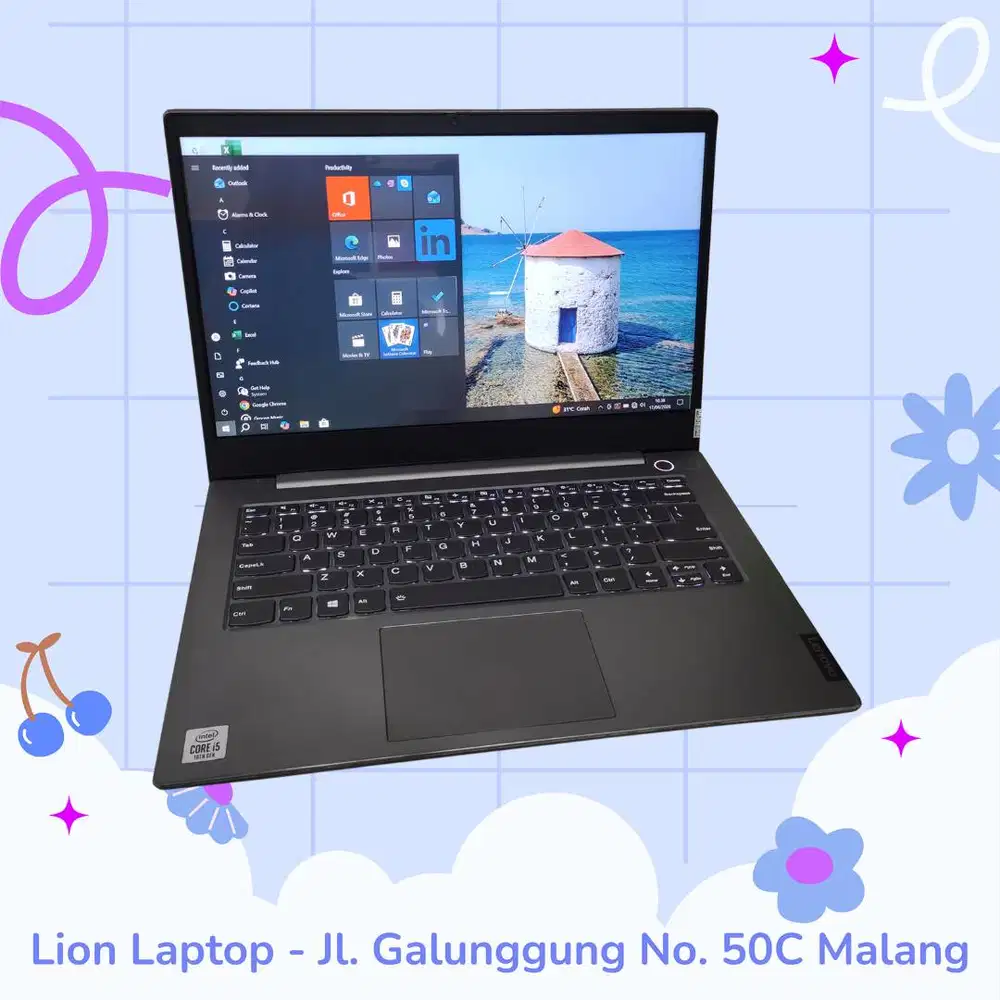 Core i5 Gen 10 SSD 256GB Slim Lenovo Thinkbook 14-IML [02|07]