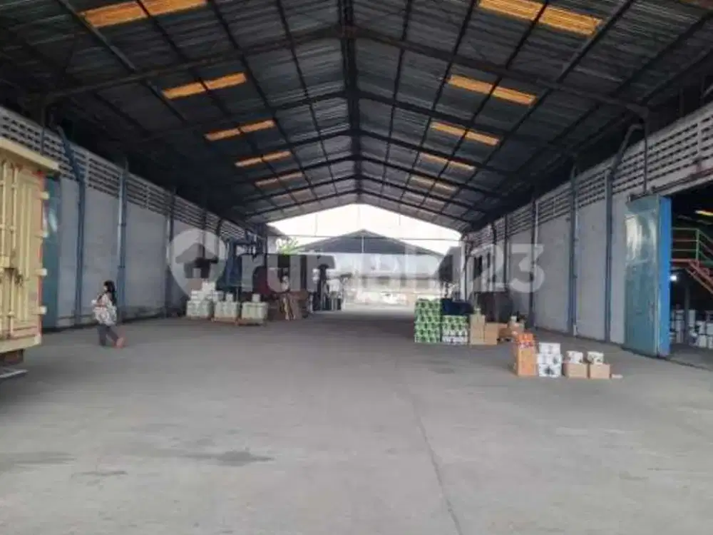 Dijual Pabrik di Jatake Tgr Siap Pakai Lt 14.975m Bebas Banjir Shm