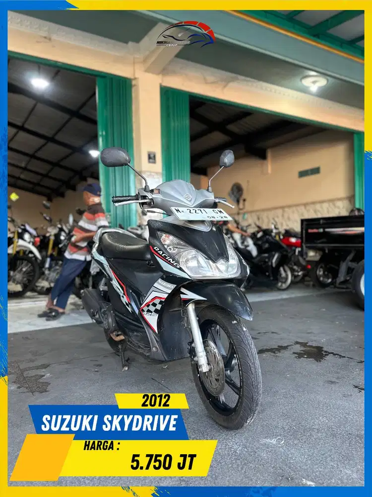 SUZUKI SKYDRIVE 2012 MURAH BUKAN MURAHAN BOSS HIKMAH MOTOR KEPUH